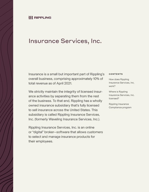 Insurance Services - Page 1